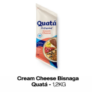 CREAM CHEESE BISNAGA 1,2 KG QUATA