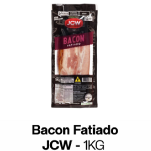 BACON FATIADO 1KG JCW