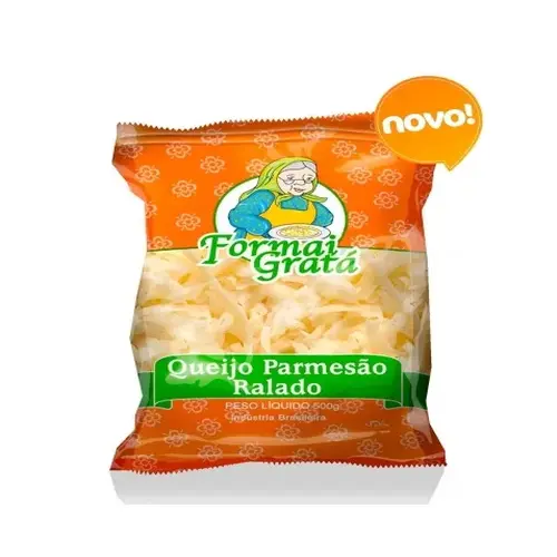 QJ. PARMESAO RALADO 500G FORMAI GRATA