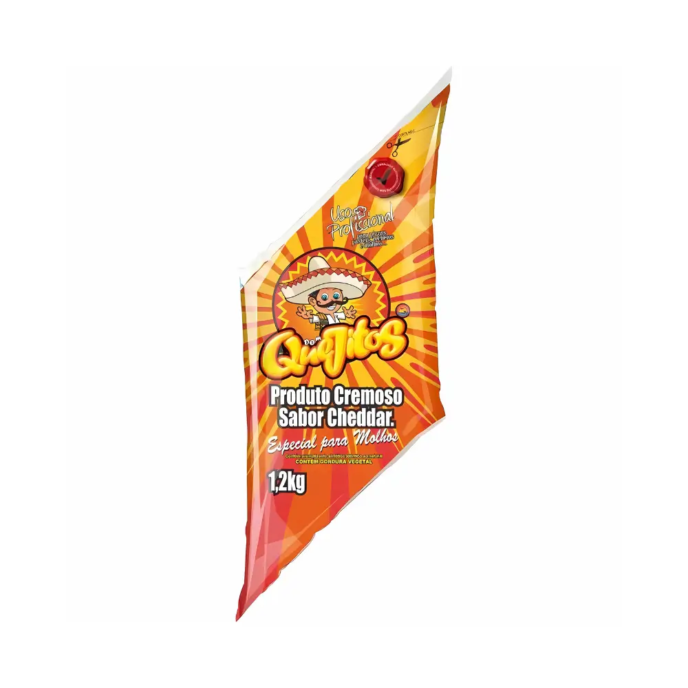 BISNAGA CHEDDAR DOM QUEJITOS 1,2KG