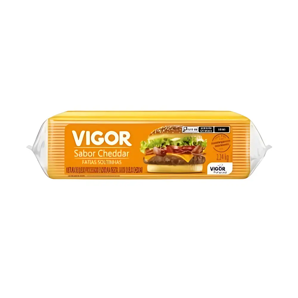 QUEIJO PROCE FATIADO CHEDDAR VIGOR