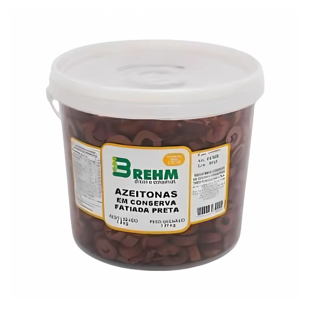 AZEITONAS FATIADAS PRETA BREHM BL 1,01 KG