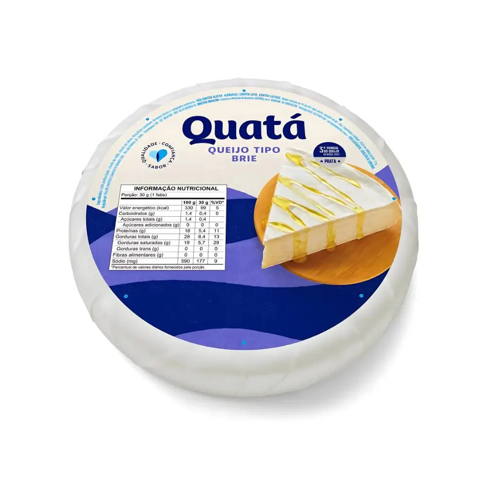 QJ. TIPO BRIE 1KG QUATA QJ. TIPO BRIE 1KG QUATA